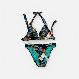 Floral Print Bikini Set